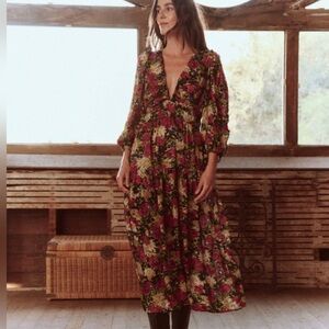 The Great Brook Dress in Hidden Garden Floral NWT Sz 0